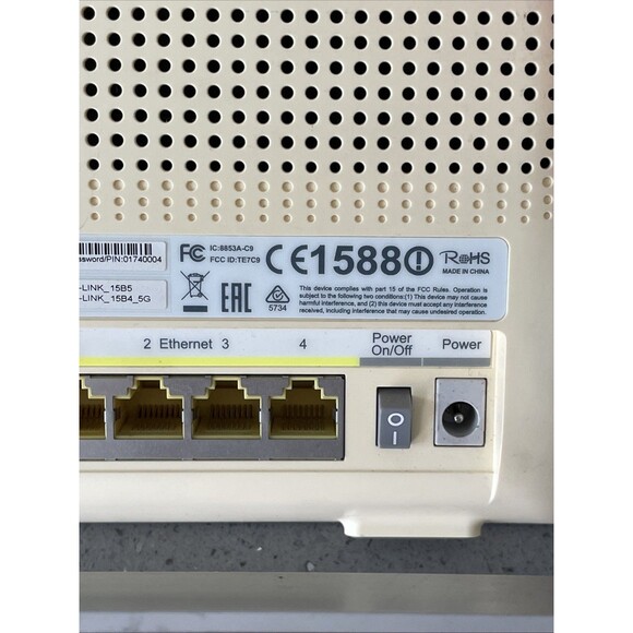 TP-Link AC1900 Gigabit Router - Archer C9 - White No power cable untested - Picture 5 of 6